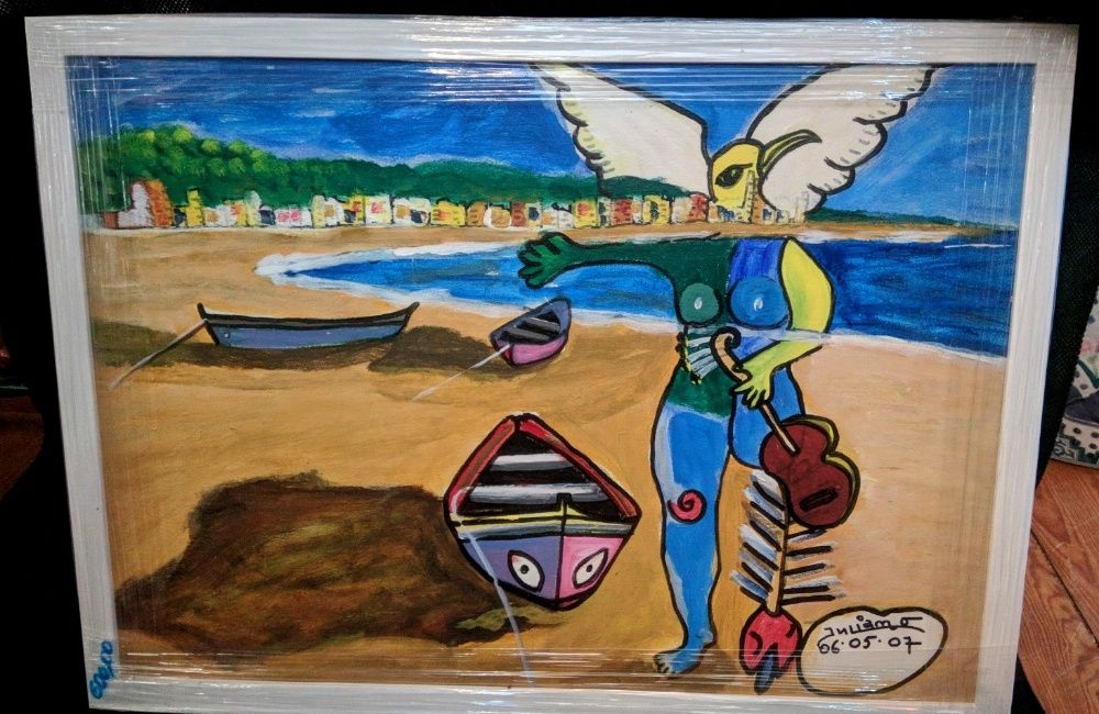 Quadro Acrílico Sobre Tela Juliano
