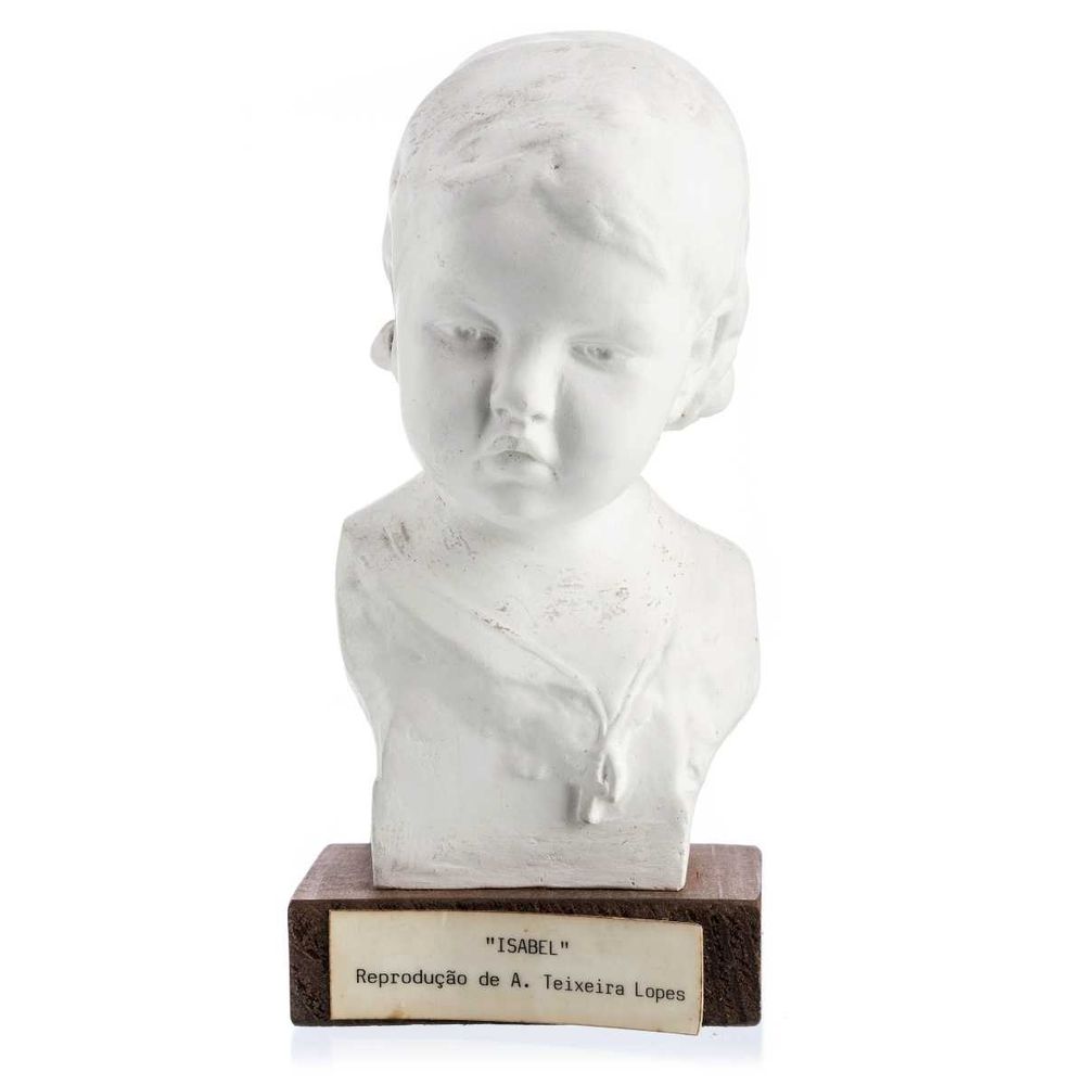 Teixeira Lopes (1866/1942) Escultura Gesso
