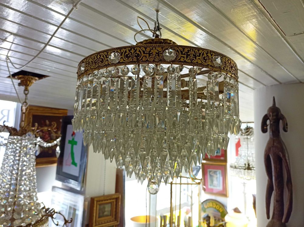 Lustre Plafond 3 Lâmpadas
