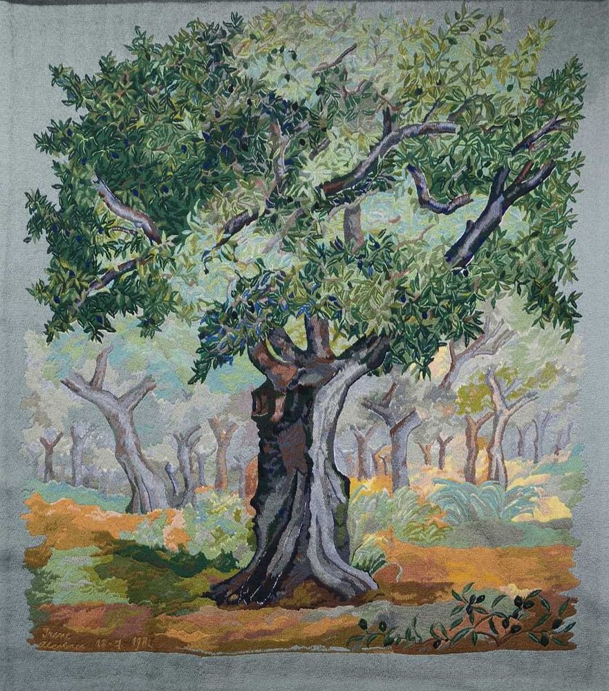 Irene Natividade (1900/1995) "Olival" Tapeçaria