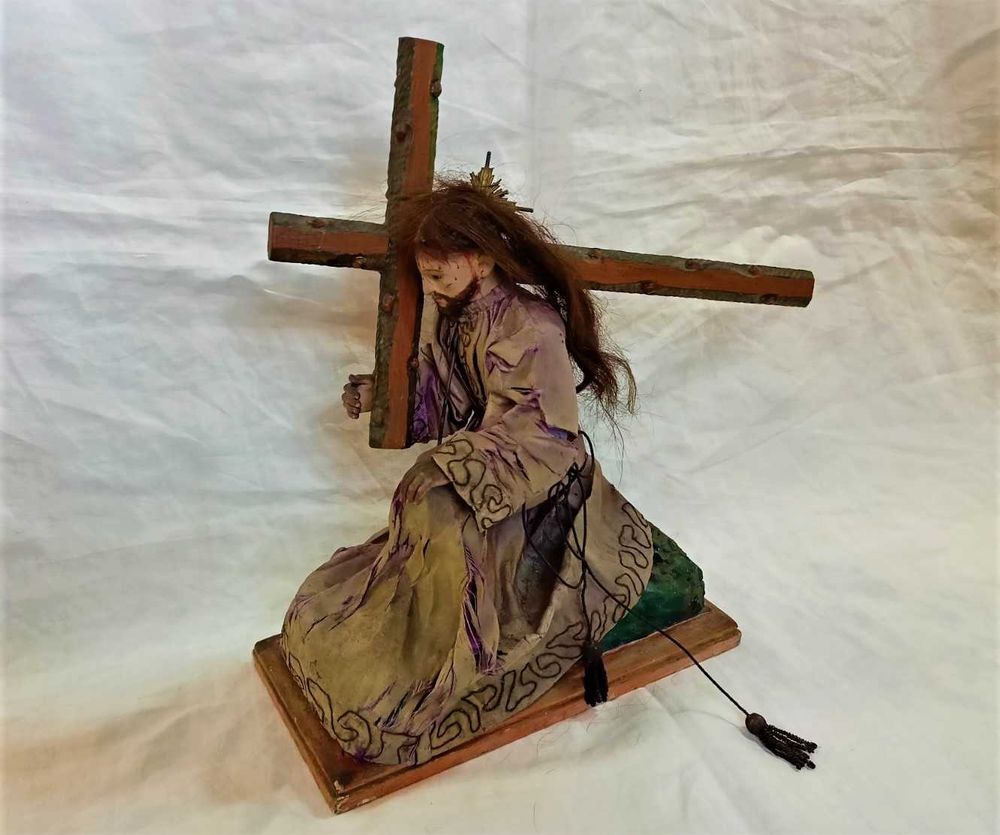 Escultura Madeira Senhor dos Passos