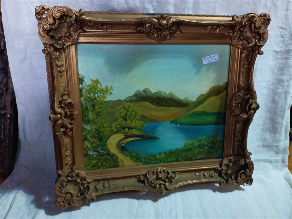 Quadro Óleo Sobre Tela