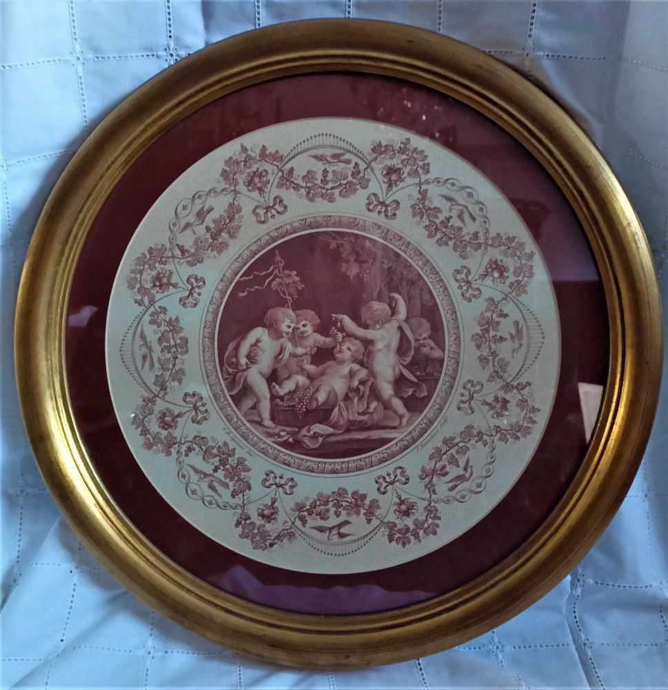Gravura F. Bartolozzi Séc XVIII 1