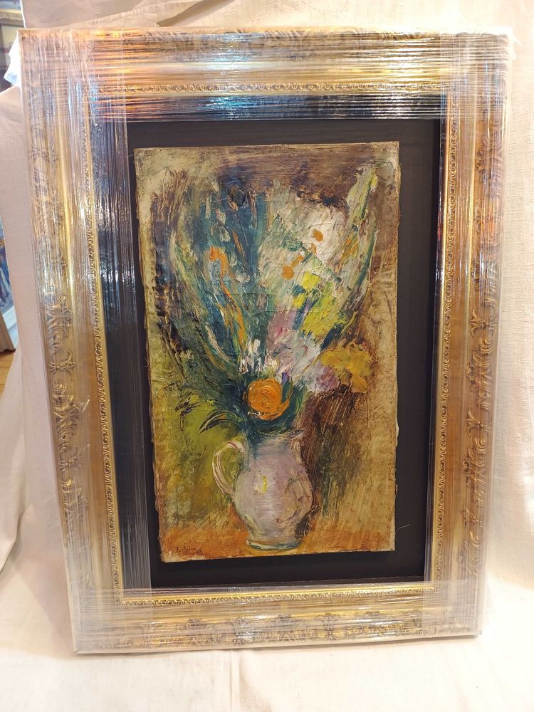 Quadro Óleo Sobre Tela Jean Fautrier