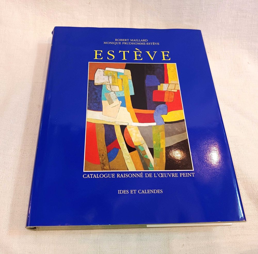 Livro Catalogue Raisonné Maurice Estève
