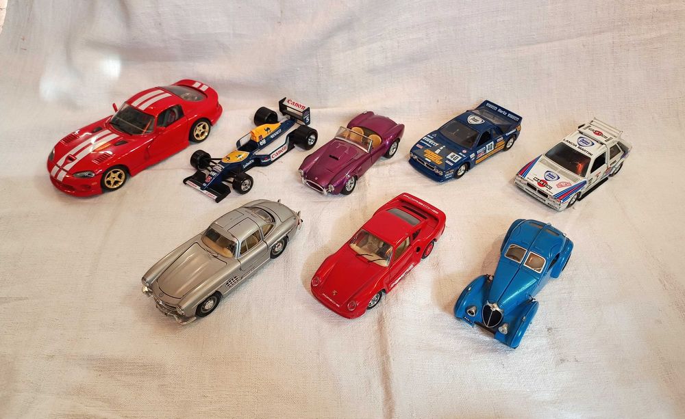 Lote Carros Burago Miniatura
