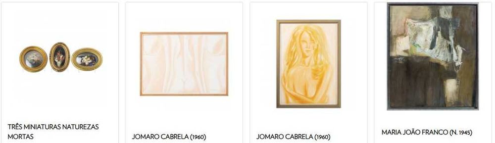 Lote Obras Pintura Portuguesa 21