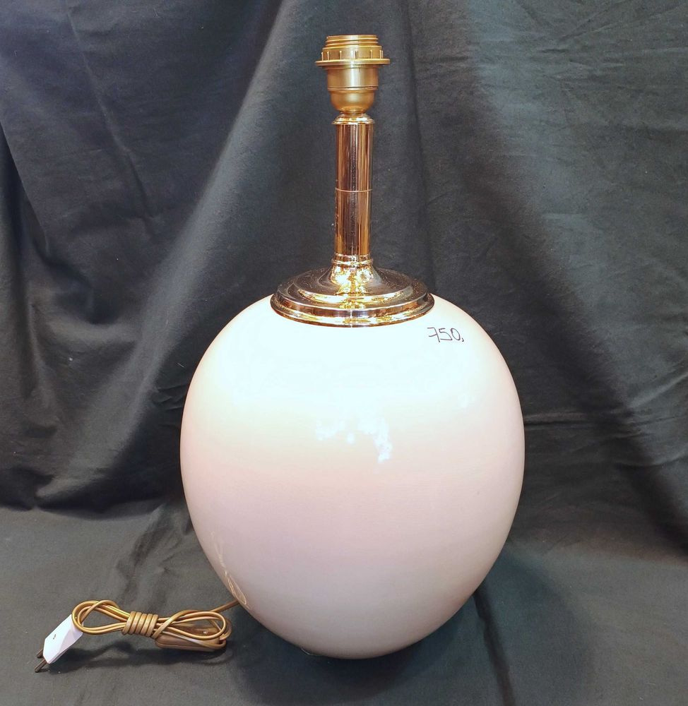 Candeeiro Mesa Porcelana 1 Lâmpada