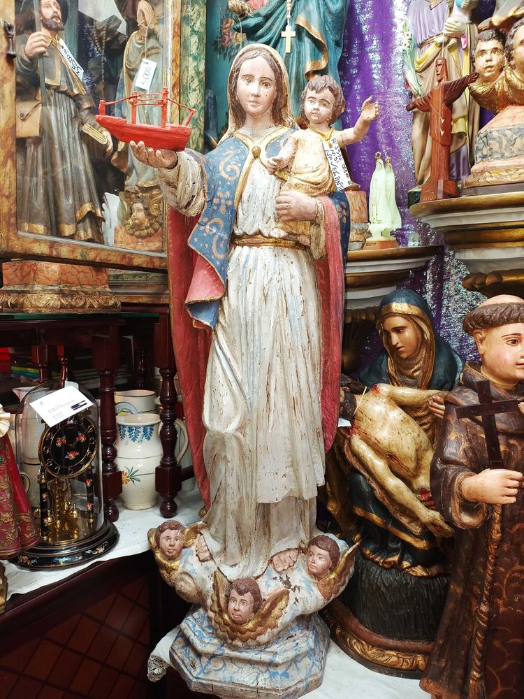 Figura Nossa Sra dos Navegantes Século XVIII