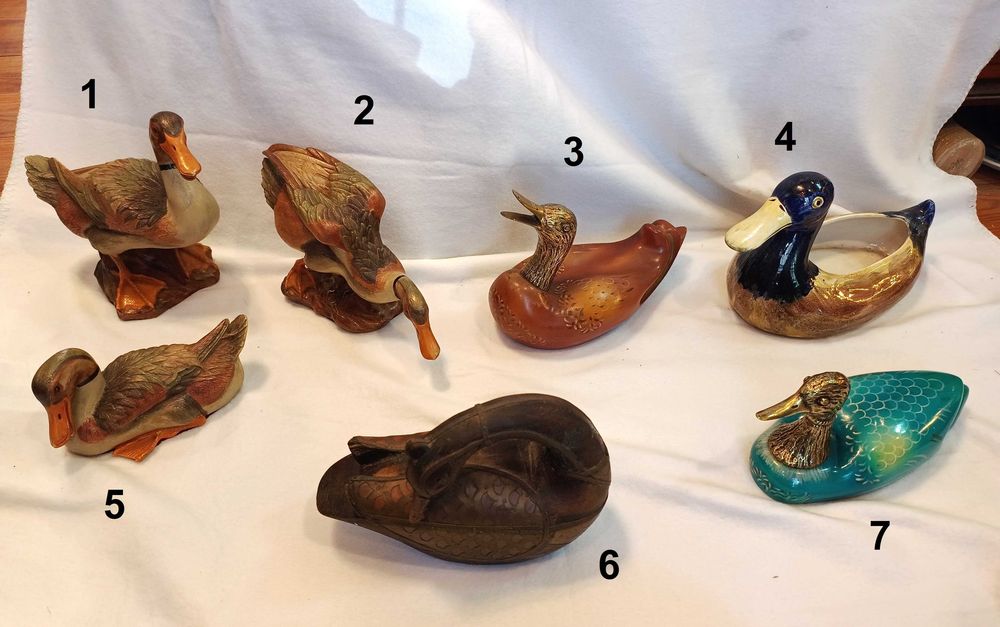Lote Figuras Patos 1