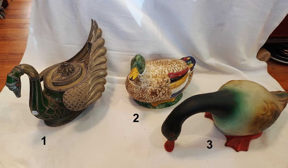 Lote Figuras Patos 3