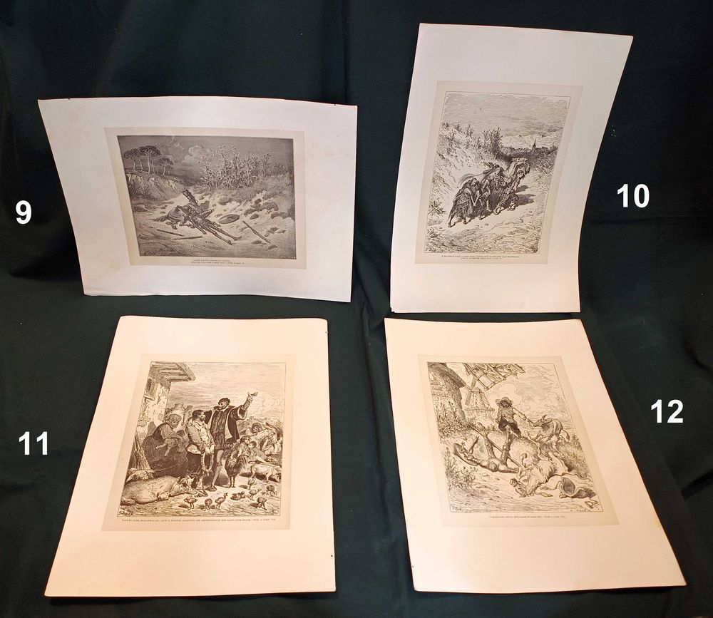 Gravuras Dom Quixote de la Mancha Gustave Doré H. Pisan 1866 3