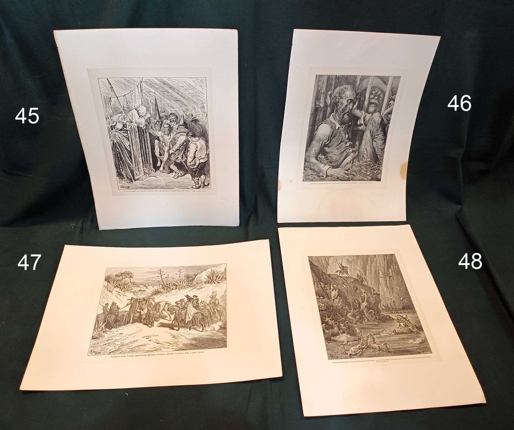 Gravuras Dom Quixote de la Mancha Gustave Doré H. Pisan 1866 12