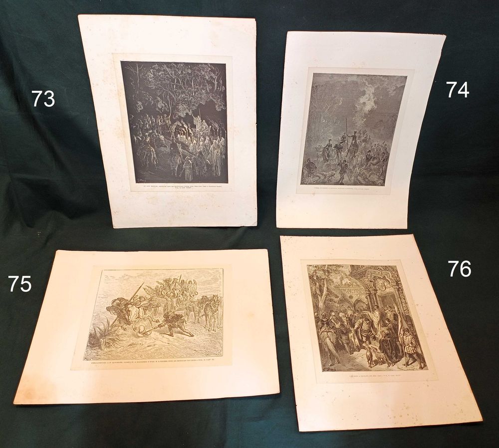 Gravuras Dom Quixote de la Mancha Gustave Doré H. Pisan 1866 19