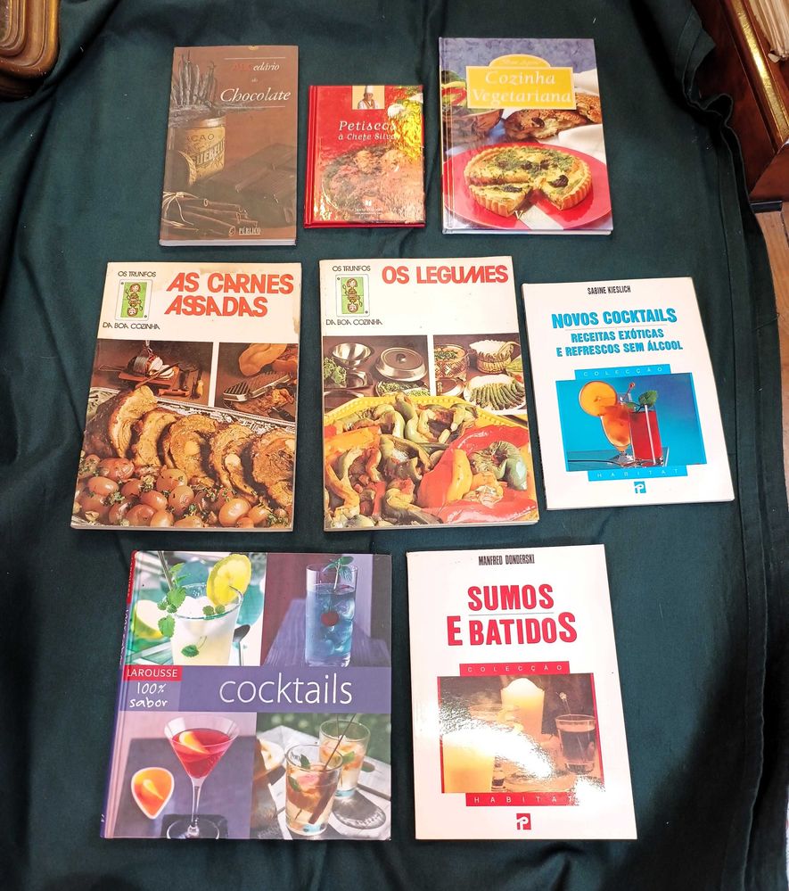 Lote Livros Culinária 7