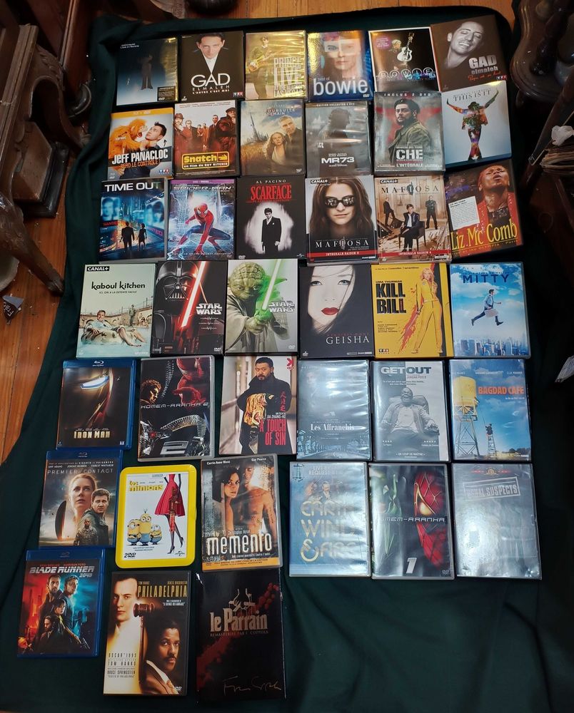Lote de Dvd Bluray