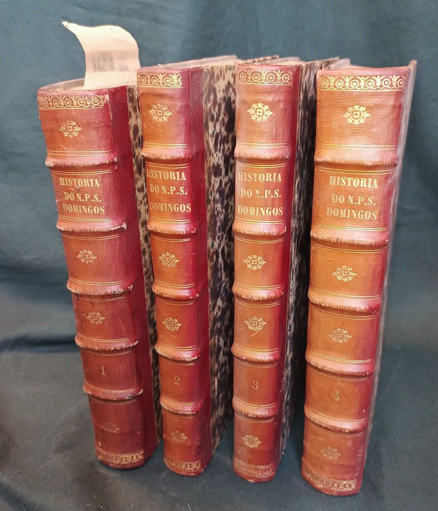 História de S. Domingos (4 Vols. Completo) – Frei Luís de Sousa – 1767